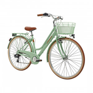 Bicicleta Adriatica Retro Lady 28 Verde 45 cm