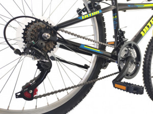 Bicicleta copii mtb ULTRA Storm 24 - Negru | 8-10 ani - Img 2