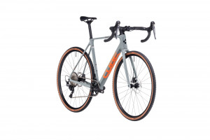 BICICLETA CUBE CROSS RACE C:62 PRO Swampgrey Orange 2023 - Img 5