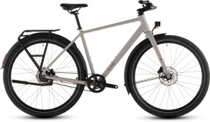 BICICLETA CUBE EDITOR PRO FE OATGREY GREY 2026 50 cm