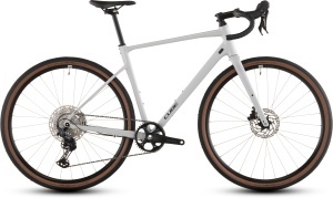 BICICLETA CUBE NUROAD EX COTTON GREY 2026 cadru M (56cm) - roti 28