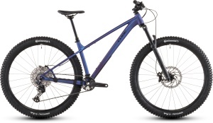 BICICLETA CUBE REACTION TM PRO BLUEVIOLET BLACK 2026 cadru XL (22") - roti 29