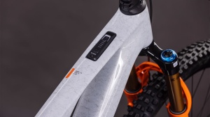 BICICLETA ELECTRICA CUBE AMS HYBRID ONE44 C:68X SUPER TM 400X FOGGREY FIBRE 2026 S - Img 2