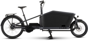 BICICLETA ELECTRICA CUBE CARGO HYBRID COMFORT SLX 800 STONEGRIT BLACK 2026 One Size