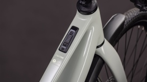 BICICLETA ELECTRICA CUBE EDITOR HYBRID SLX 400X FE TRAPEZE REEDBEIGE CHROME 2026 54 cm - Img 2