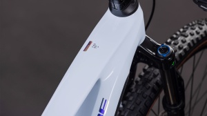 BICICLETA ELECTRICA CUBE STEREO HYBRID ONE44 EX 800 ICEBLUE PRISM 2026 cadru L (20") - roti 29 - Img 2