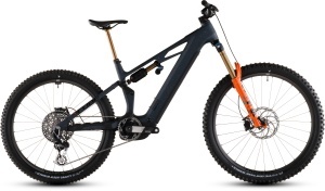 BICICLETA ELECTRICA CUBE STEREO HYBRID ONE77 HPC SLT 800 GALAXY ORANGE 2026 XL