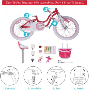 Bicicleta Royal Baby Star Girl 18 Pink - Img 5