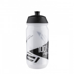Bidon Force Bio 0.5l Black Transparent
