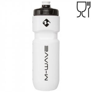 Bidon Plastic M-WAVE PBO 750 -Alb