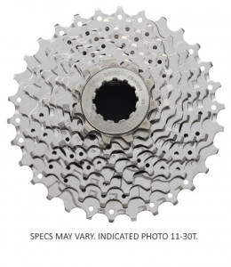 BLOC DE PINIOANE PE CASETA SHIMANO CS-HG50-9 9 VIT. NICHELAT 12-13-14-15-17-19-21-23-25T AMBALAT IND.