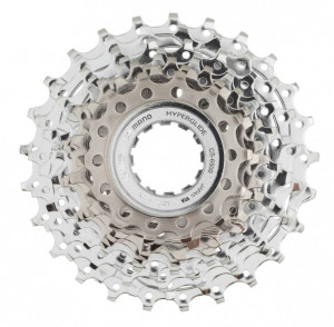 BLOC DE PINIOANE PE CASETA SHIMANO ULTEGRA CS-6500 9 VIT. 12-13-14-15-16-17-19-21-23T ARGINTIU AMBALAT IND.