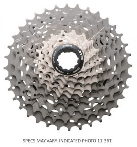 BLOC DE PINIOANE PE CASETA SHIMANO XTR CS-M980 10 VIT. 11-13-15-17-19-21-24-28-32-36 (BK) AMBALAT IND.