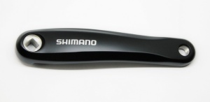 BRAT PEDALIER SHIMANO FC-M311 STANGA 175MM NEGRU