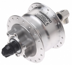 BUTUC CU DINAM SHIMANO NEXAVE HB-NX70 32H 6V/3.0W OLD 100MM AX 108MM QR 133MM PT. ROTOR 6-SURUBURI PT. EU VRAC