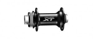 BUTUC FATA SHIMANO DEORE XT HB-M8010 32H OLD 100MM PT. AX E-THRU 15MM (FARA AX) PT. ROTOR CENTER LOCK INCL. PIULITA DE STRANGERE AMBALAT IND.