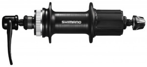 BUTUC SPATE SHIMANO ALTUS FH-RM33 36H 8/9/10 VIT. OLD 135MM AX 146MM QR 166MM PT. ROTOR CENTER LOCK FARA PROTECTIE PT. MONTURA DISCULUI NEGRU AMBALAT IND.