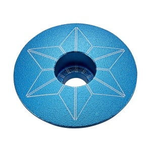 Capac furca SUPACAZ Star - albastru (anodized)
