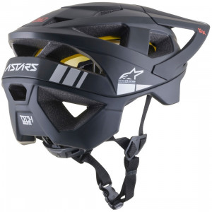 Casca Alpinestars Vector Tech A1 Negru Lucios/Gri Mat S (51-55 cm) - Img 2