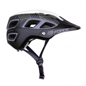 Casca Force Aves MTB E-bike, Alb/Negru Mat L-XL (58-61 cm) - Img 7