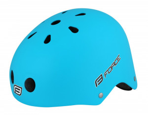 Casca Force BMX Albastru Mat S-M (54-58 cm) - Img 2