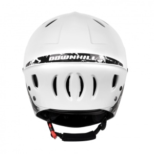 Casca Force Downhill Junior Alb lucios S-M (54-58 cm) - Img 9