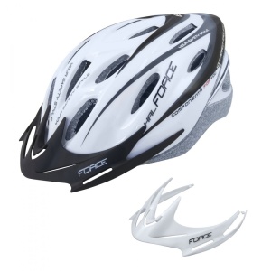 Casca Force Hal Alb/Negru S-M (54-58 cm) - Img 13