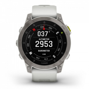 Ceas Garmin epix™ (Gen 2) Sapphire - White Titanium - Img 4