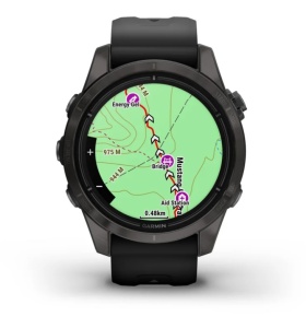Ceas Garmin epix PRO (Gen 2) - 42mm, Sapphire, Titan DLC Carbon Grey - Img 5