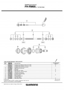 CON SHIMANO FH-RM66 DREAPTA - Img 2