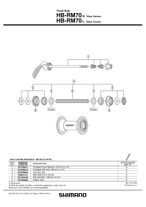 CON SHIMANO HB-RM70 - Img 2
