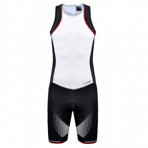 Costum triathlon FUNKIER Licata Women Pro - Alb/Negru S - Img 3