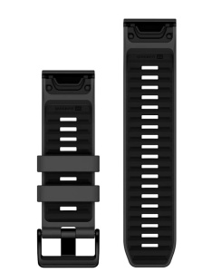 Curea Garmin quickfit 26 - Graphite/silicon negru - Img 2
