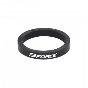 Distantier furca Force 1.1/8 5mm Carbon Black