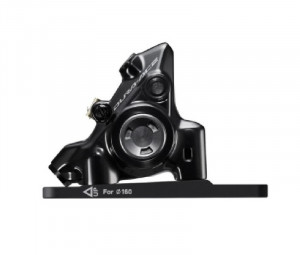 ETRIER SHIMANO DURA ACE BR-R9270(F) FATA HIDRAULICA FLAT MOUNT PT. ROTOR 140/160MM PLACUTE RESIN L03A (CU ARIPIOARE DE RACIRE) AMBALAT IND. - Img 2