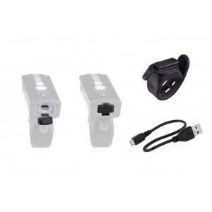 Far fata Force Alert 350 LM USB negru - Img 5