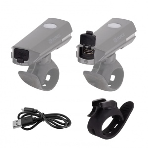 Far fata Force Flux 200 Lumeni USB negru - Img 2