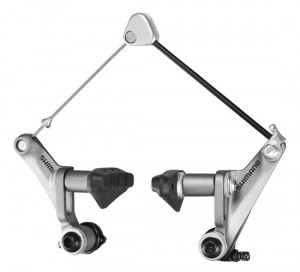 FRANA CANTILEVER SHIMANO BR-CX50 FATA SAU SPATE SABOTI R50T2 V-TYPE (SAIBA 18MM) SAIBA 10MM & 14MM SI SURUBURI DE FIXARE SURUBURI 16.0MM LINK WIRE INCL. SM-CB70 AMBALAT IND.