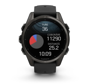 Garmin Fenix 8 - 43mm, AMOLED Titan DLC gri carbon - Img 9