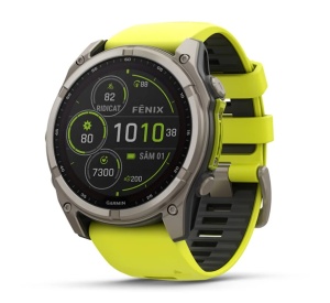Garmin Fenix 8 - 51mm, Solar, Sapphire Amp Yellow
