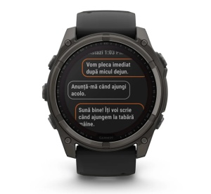 Garmin Fenix 8 - 51mm, Solar, Sapphire Gri Carbon - Img 9