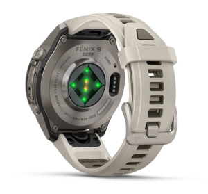 Garmin Fenix 9 Pro - inReach, 43mm Titan cu curea din silicon Gray/Dark Sandstone - Img 11