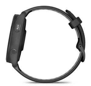Garmin Forerunner 265 Ramă şi carcasă neagră cu curea din silicon neagră/gri pudră - Img 8
