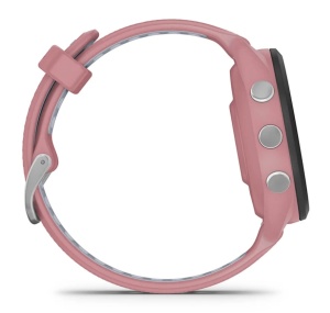 Garmin Forerunner 265S Ramă neagră cu carcasă roz deschis şi curea din silicon roz deschis/gri pudră - Img 4