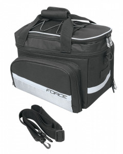 Geanta portbagaj spate Force Large 20l neagra - Img 2