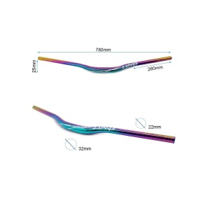 Ghidon 780mm cu rise 25mm multicolor 3 - Img 2