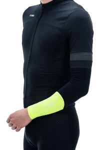 INCALZITOARE BRATE CUBE ARM WARMERS Safety neon yellow M/L - Img 2