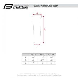 Incalzitoare brate Force Rush negre XL-XXL - Img 4