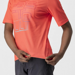 Jersey Castelli Trail Tech W, de dama, Corai, S - Img 5