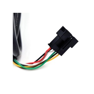Maneta acceleratie cu buton si display 36V, conector SM - Img 2